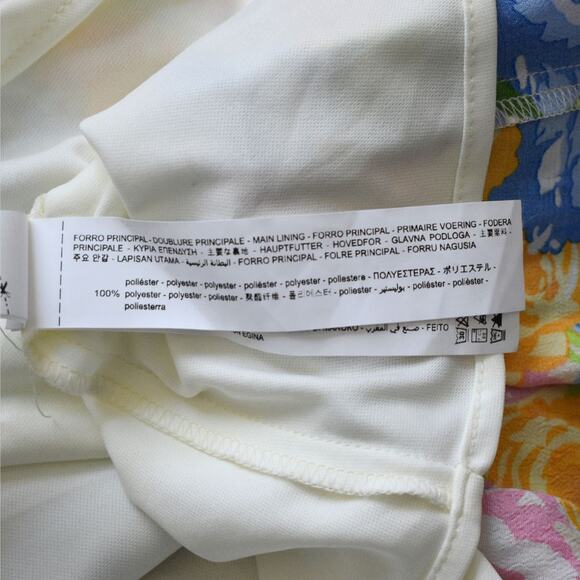 ZARA Women's Floral Mini Ruched Dress Size M - Picture 8 of 10